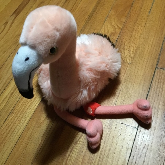 Plush Pink Flamingo Toy - Picture 5 of 5